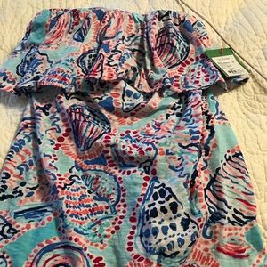 Lilly Pulitzer new shell me about xs top